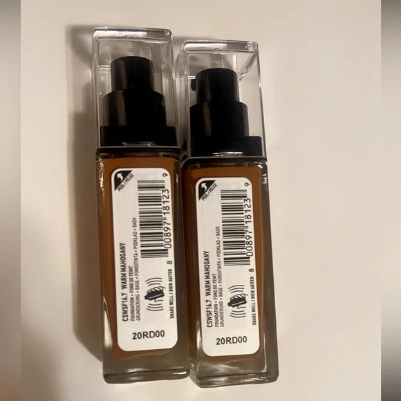 New NYX “can’t stop 24Hr” matte finish full coverage foundation warm mahogany - Picture 3 of 3